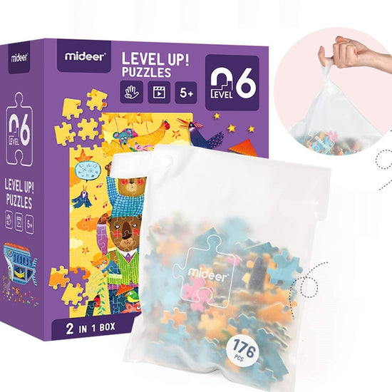 Advanced Puzzle Nivel 6 Imaginación, 2 Puzzles MiDeer