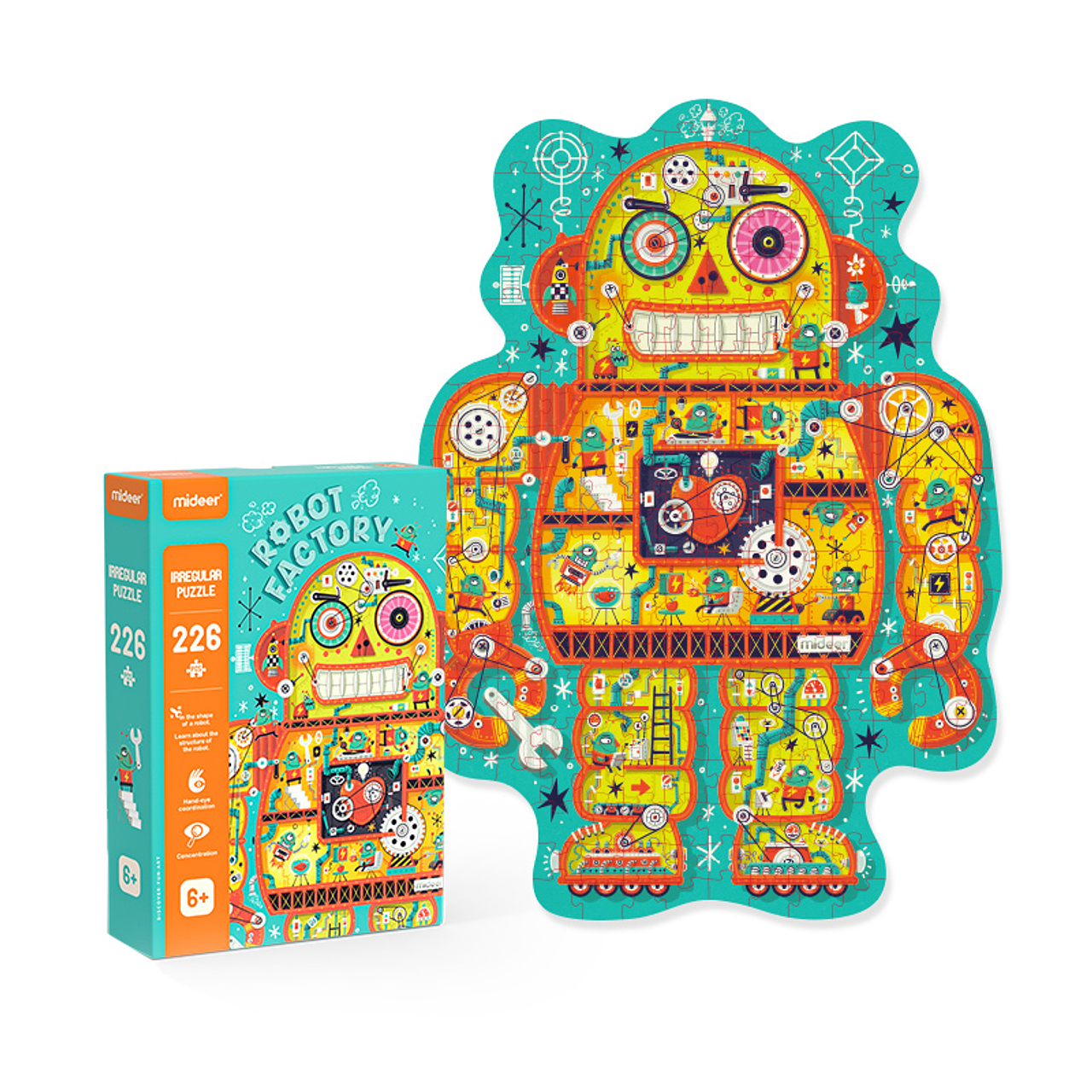 puzzle-con-forma-fabrica-de-robot