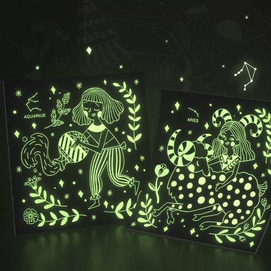 Scratch Art Card, Brilla En La Oscuridad, Constelaciones MiDeer
