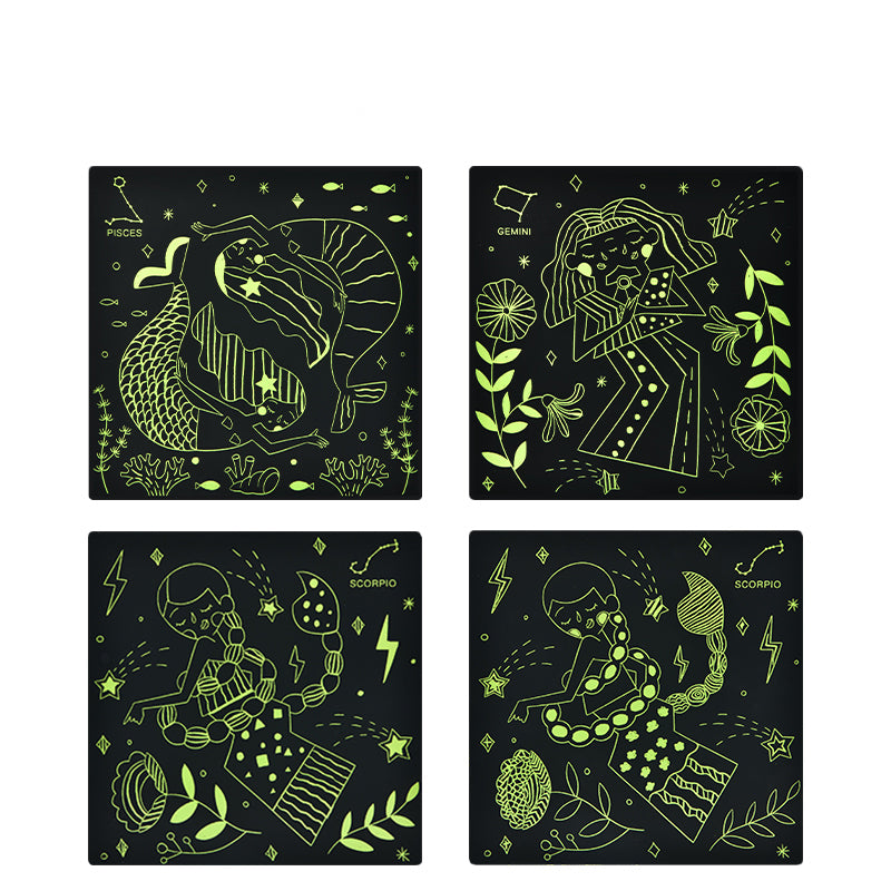 Scratch Art Card, Brilla En La Oscuridad, Constelaciones MiDeer