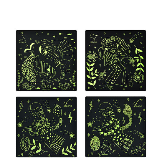 Scratch Art Card, Brilla En La Oscuridad, Constelaciones MiDeer
