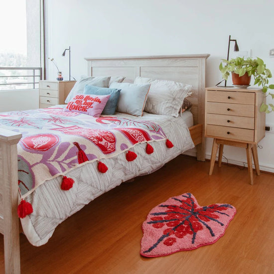 Textil Manta Botánica Jo Jiménez 130 x 180 cm The BaiTay
