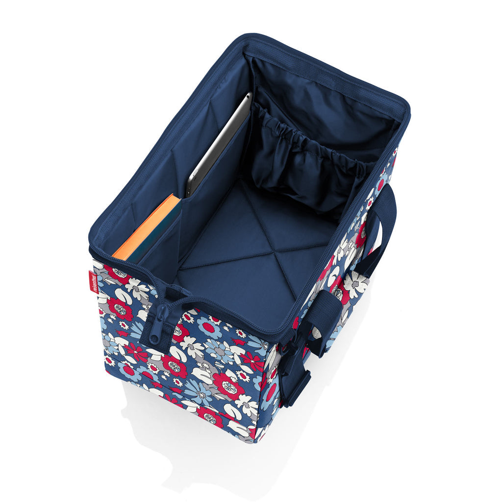 Bolso de viaje allrounder M florist indigo Reisenthel