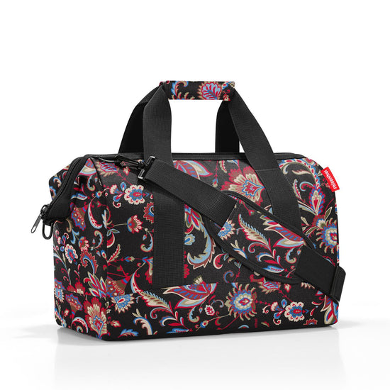 bolso-de-viaje-allrounder-m-paisley-black-reisenthel
