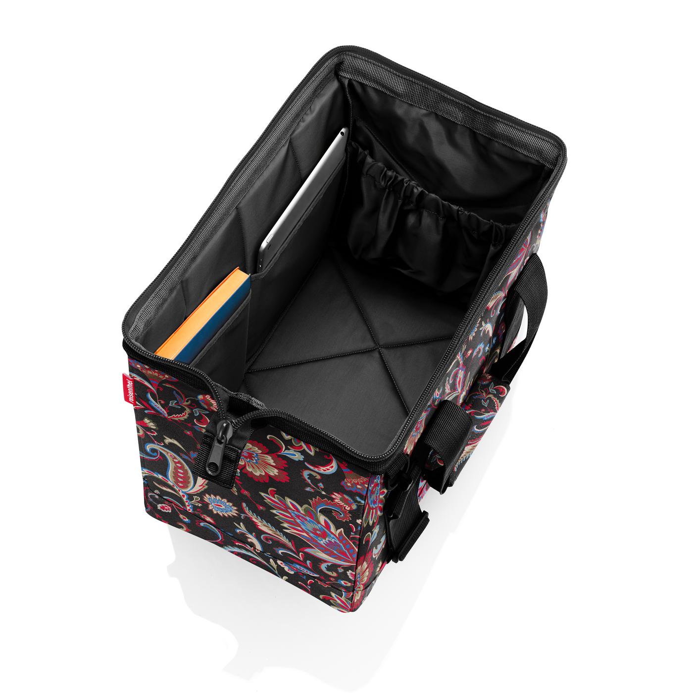 bolso-de-viaje-allrounder-m-paisley-black-reisenthel