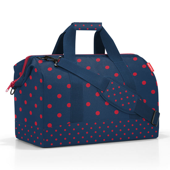 bolso-de-viaje-allrounder-l-mixed-dots-red-reisenthel