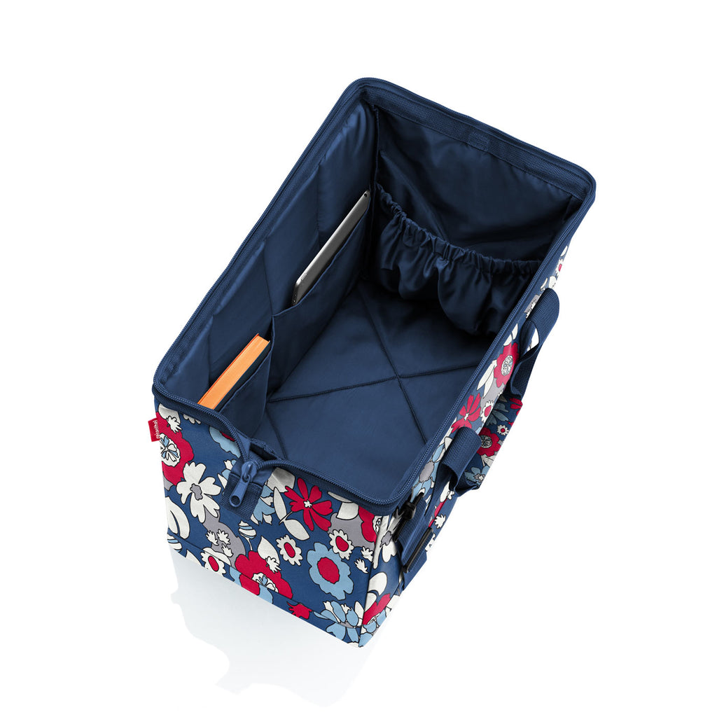 Bolso de viaje allrounder L florist indigo Reisenthel