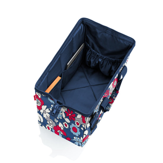 Bolso de viaje allrounder L florist indigo Reisenthel