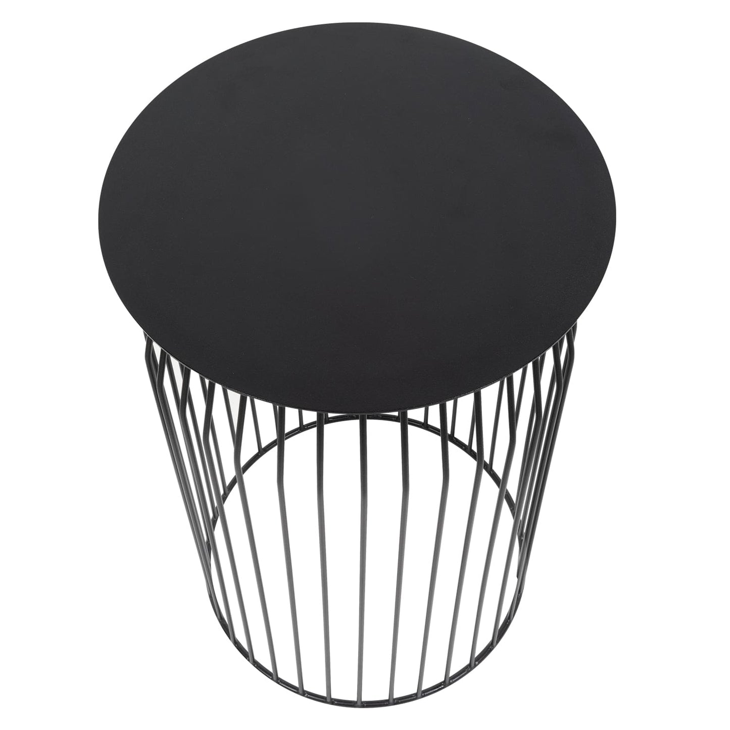 Mesa Lateral Wire diam 36 Negro Form Design
