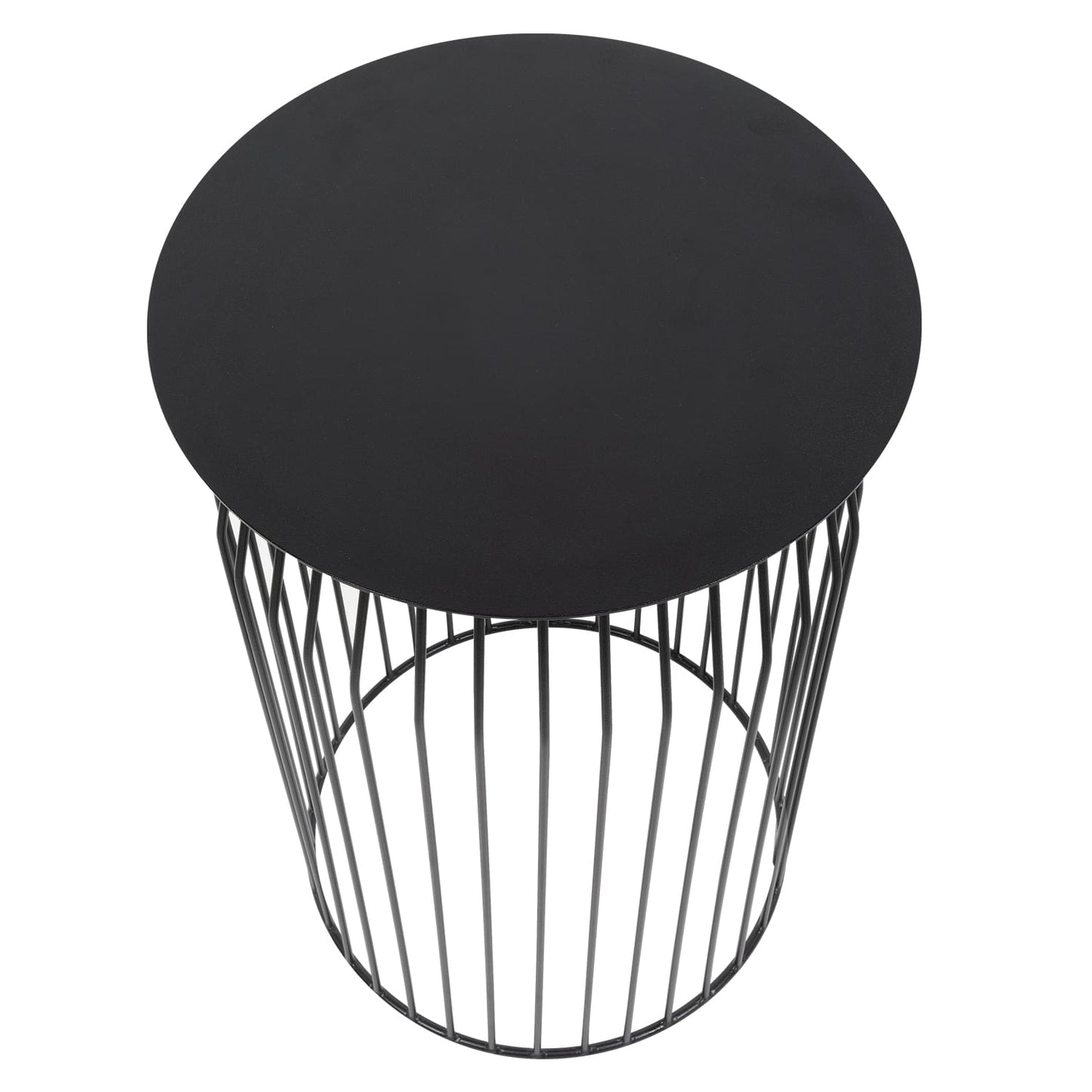 Cargar imagen en el visor de la galería, Mesa Lateral Wire diam 36 Negro Form Design
