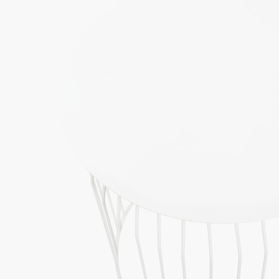 Cargar imagen en el visor de la galería, mesa-lateral-wire-diam-48-blanco-form-design
