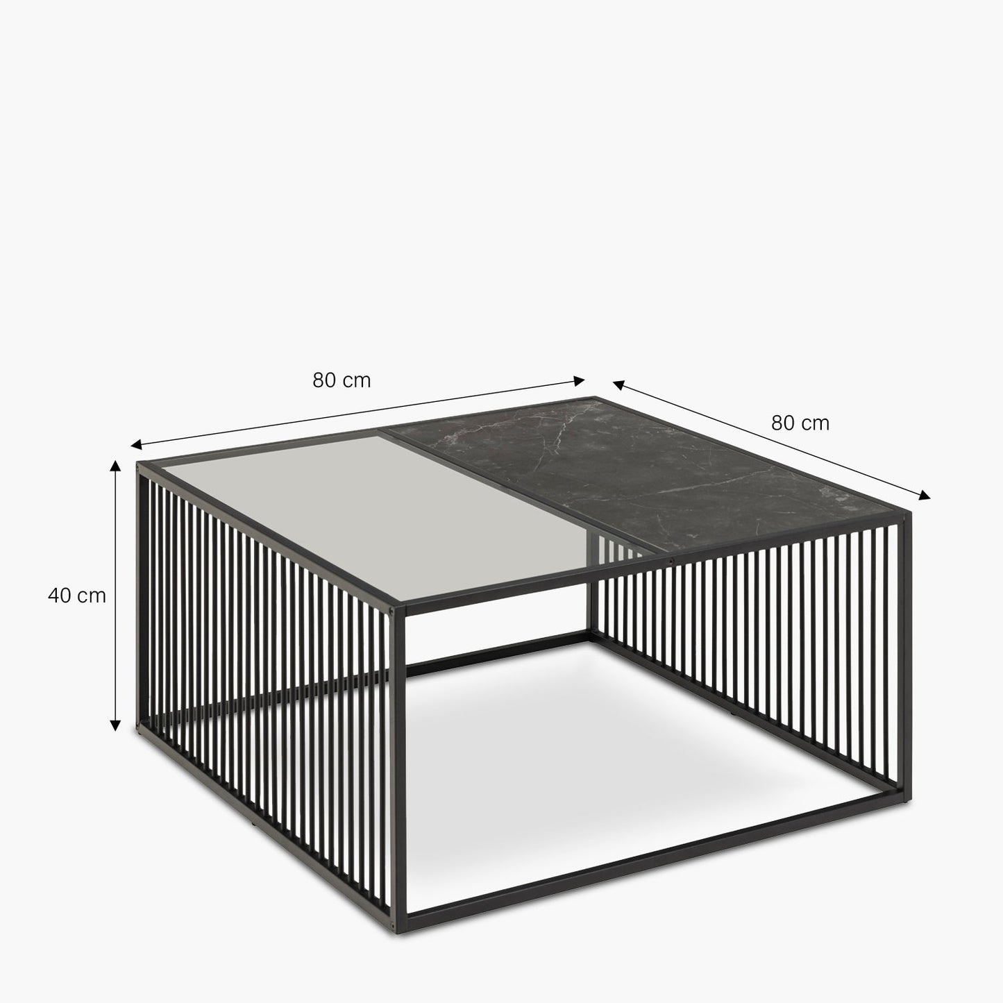Mesa de Centro Cuadrada Liverpool Form Design