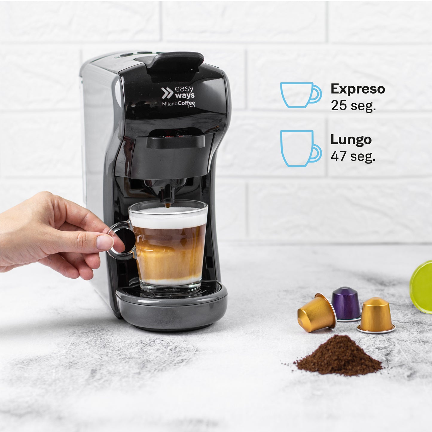 cafetera-expresso-milano-coffee-3-en-1-gris
