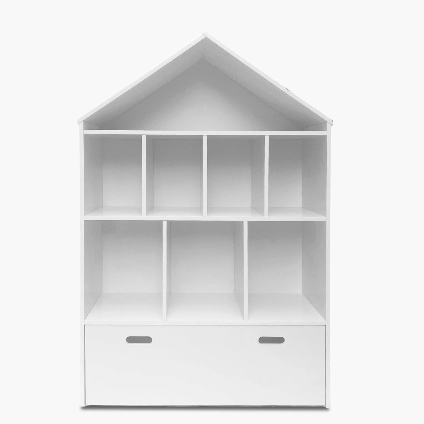 Mueble Kids Librero Casita Blanco Form Design