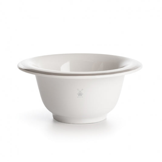 Bowl de afeitado porcelana blanca Mühle