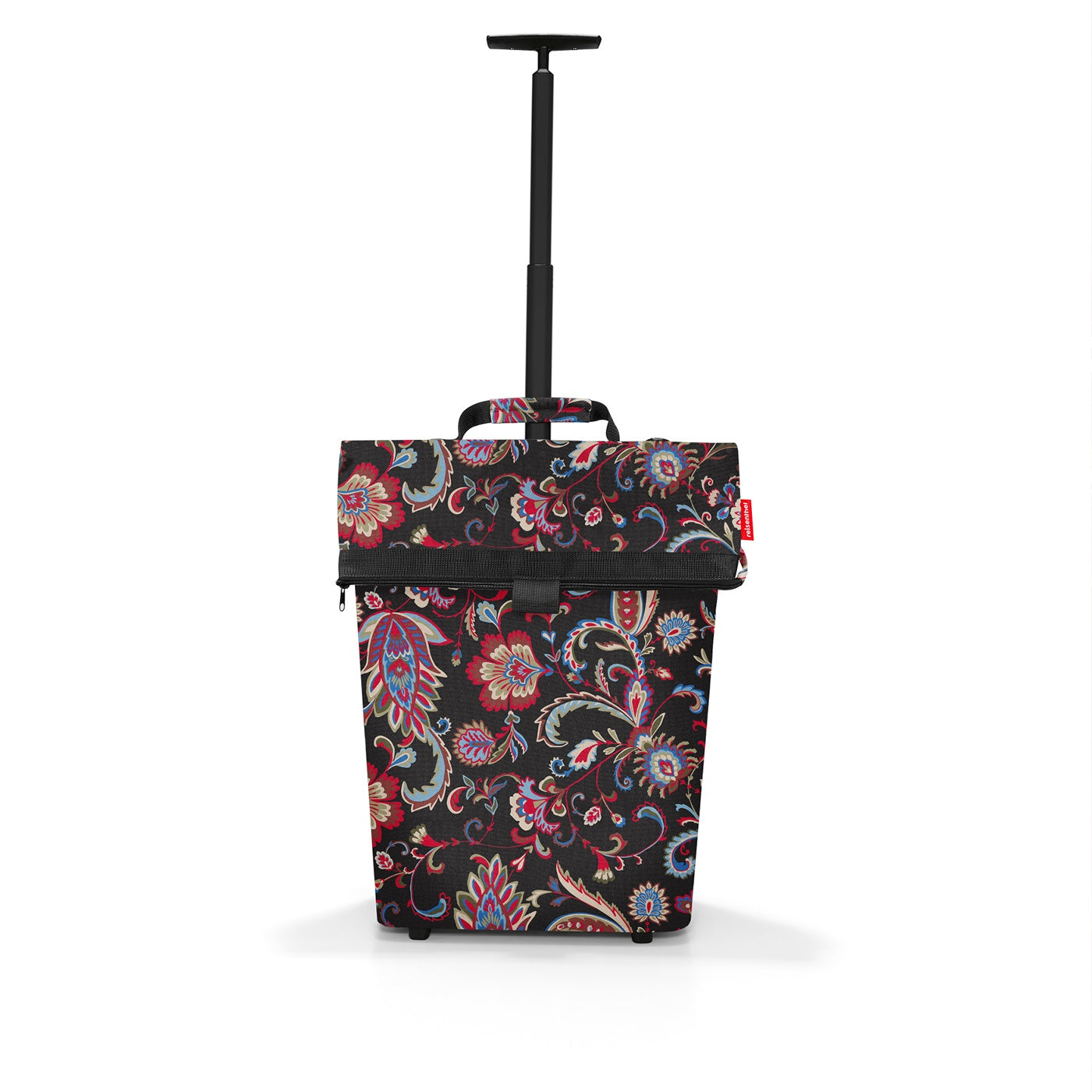 carro-multiuso-con-ruedas-trolley-m-frame-paisley-black-reisenthel