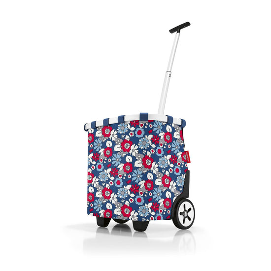 Carro de Compras premium Carrycruiser florist indigo Reisenthel
