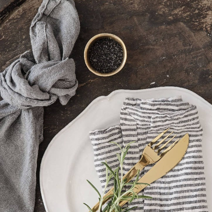 Paño de Mesa Striped Toile Marine Code Company