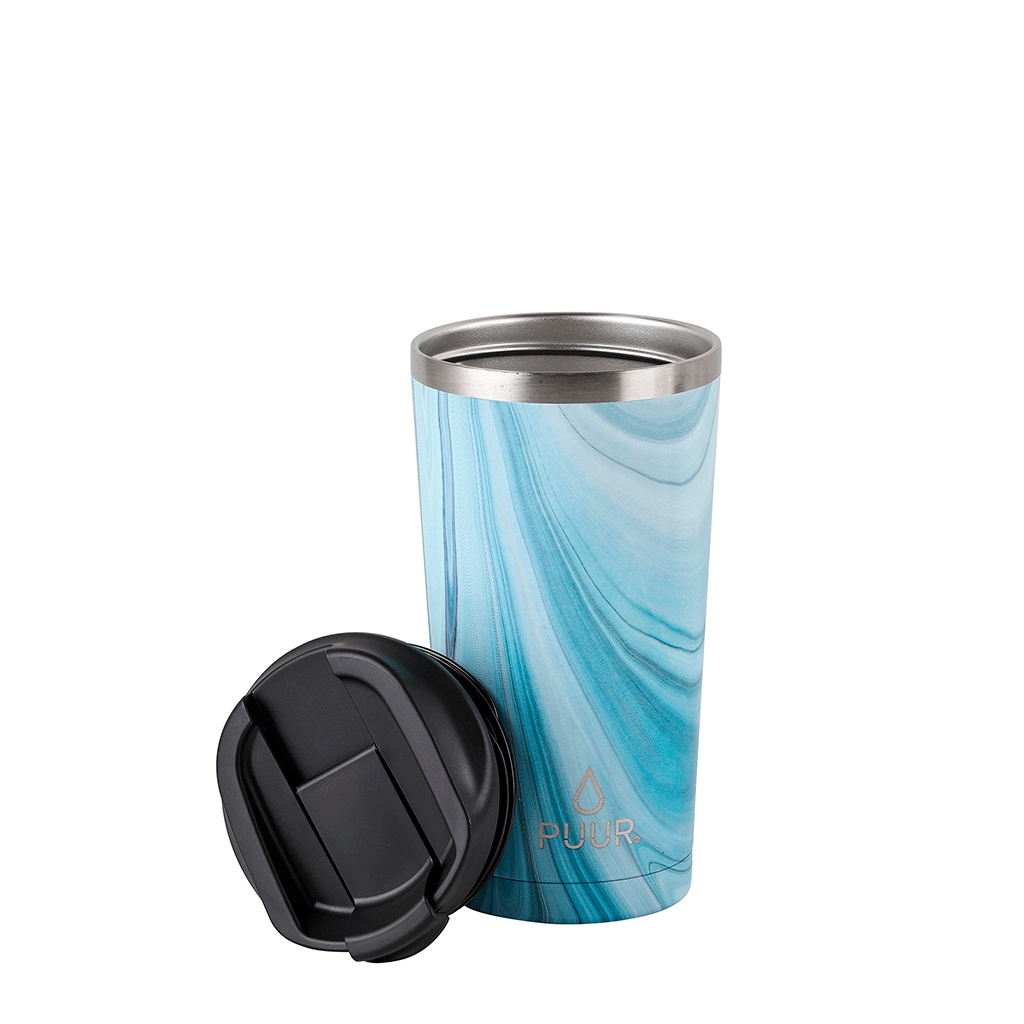 vaso-termico-puur-cup-blue-marble-hermetico-470-ml