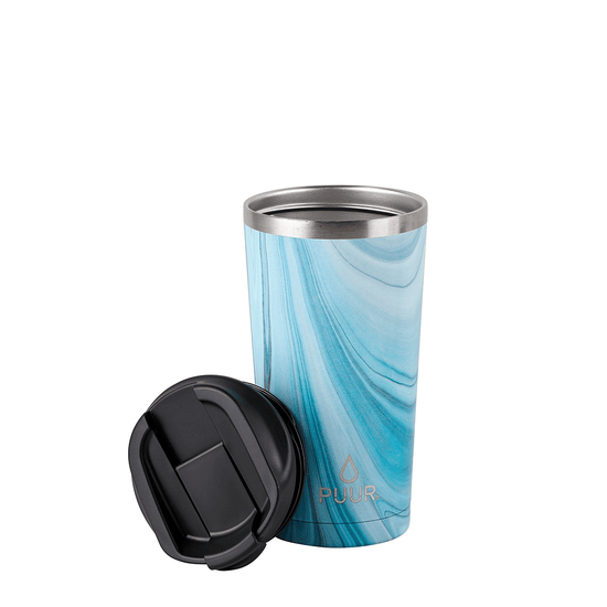 vaso-termico-puur-cup-blue-marble-hermetico-470-ml