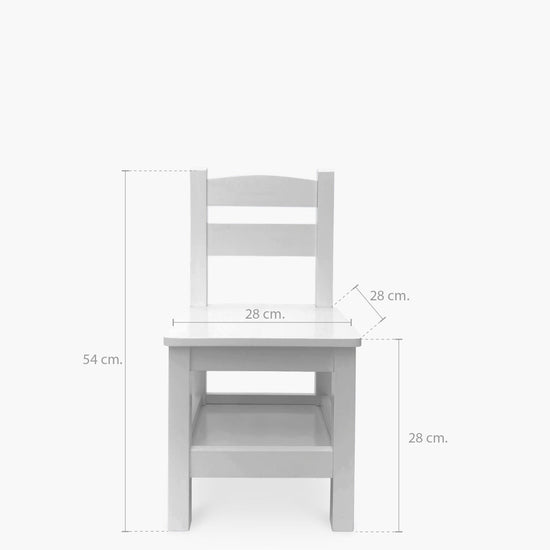 Cargar imagen en el visor de la galería, pack-kids-1-mesa-2-sillas-olivia-blanco-form-design
