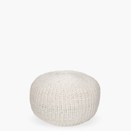 Pouf Jimbaran Blanco Form Design