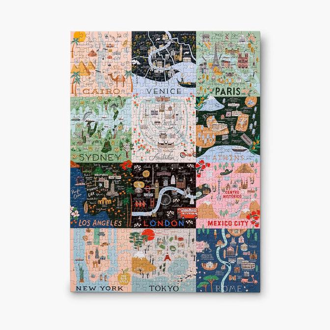Puzzle 500 Piezas Maps