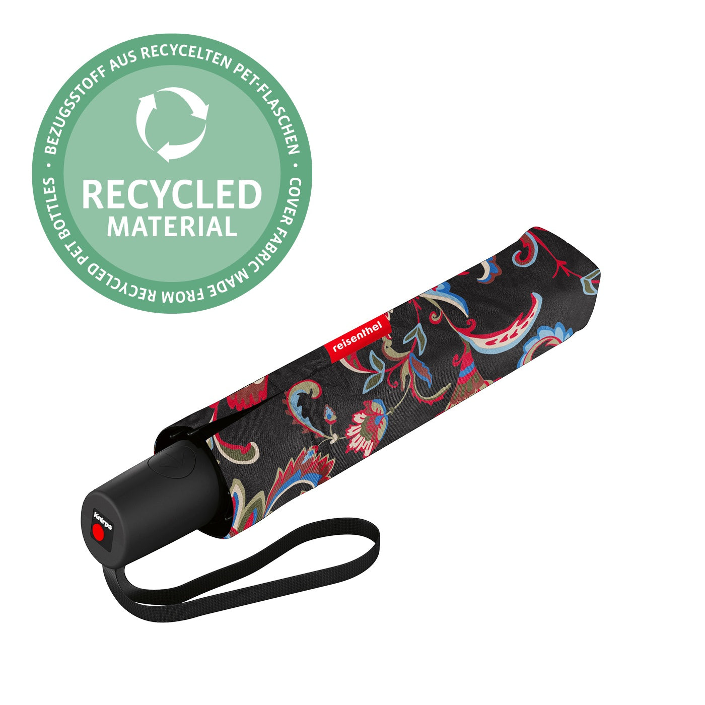 paraguas-umbrella-pocket-duomatic-paisley-black-reisenthel