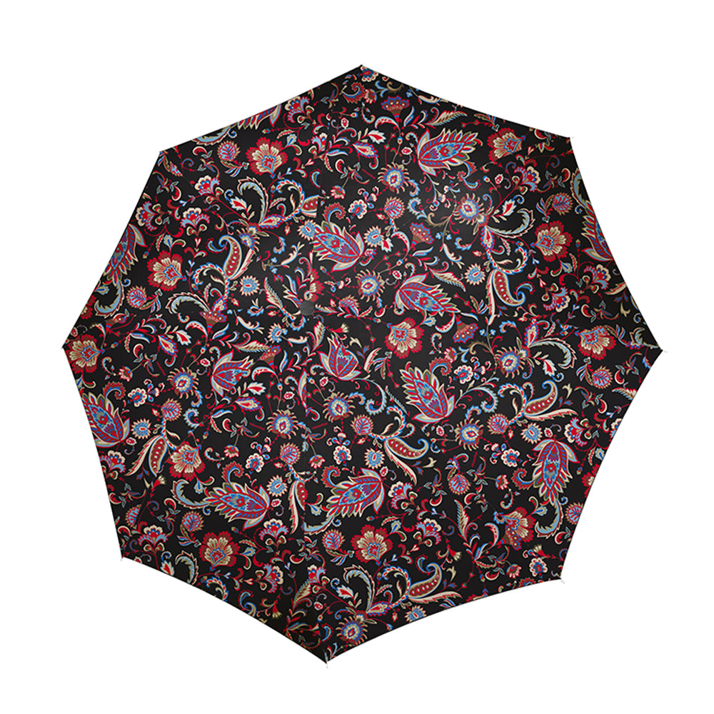 paraguas-umbrella-pocket-duomatic-paisley-black-reisenthel