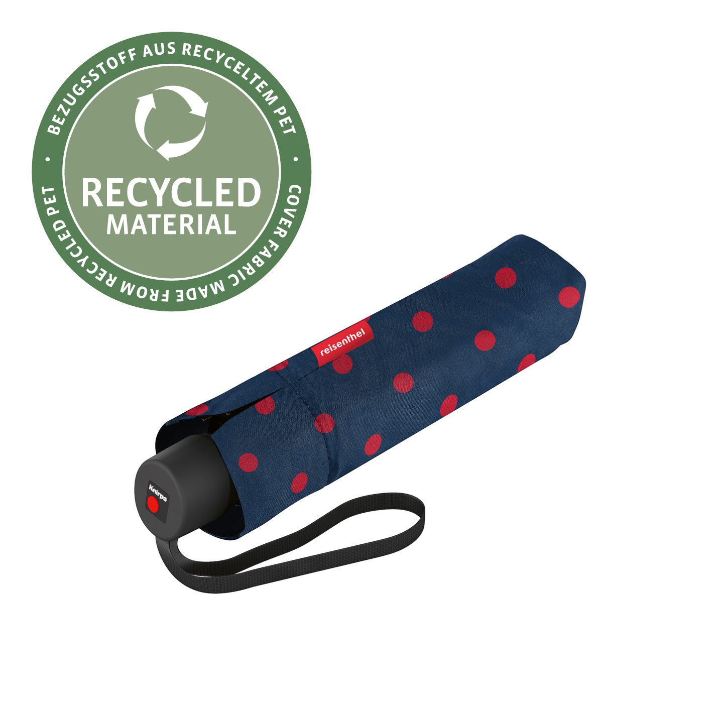 paraguas-umbrella-pocket-classic-mixed-dots-red-reisenthel