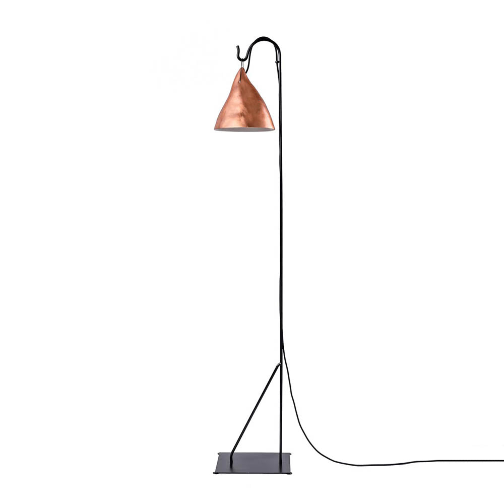 Lámpara de Cerámica Ruca Pie Cobre 25 x 23 cm Maia Design