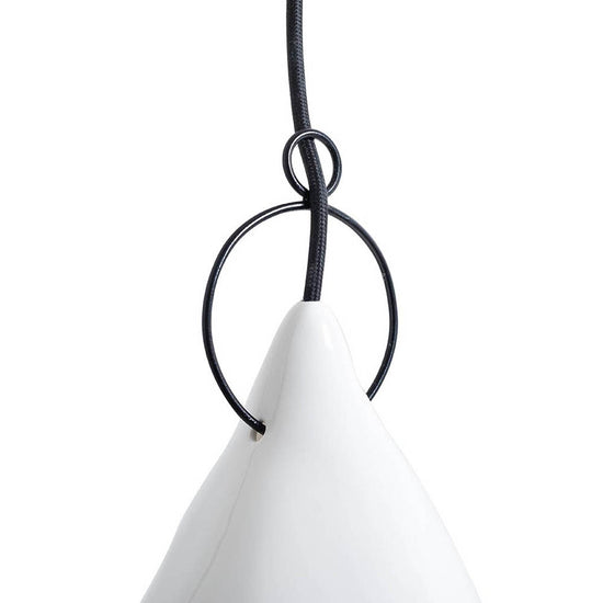 Lámpara de Cerámica Ruca Brazo Móvil Blanca 22 x 21 cm Maia Design