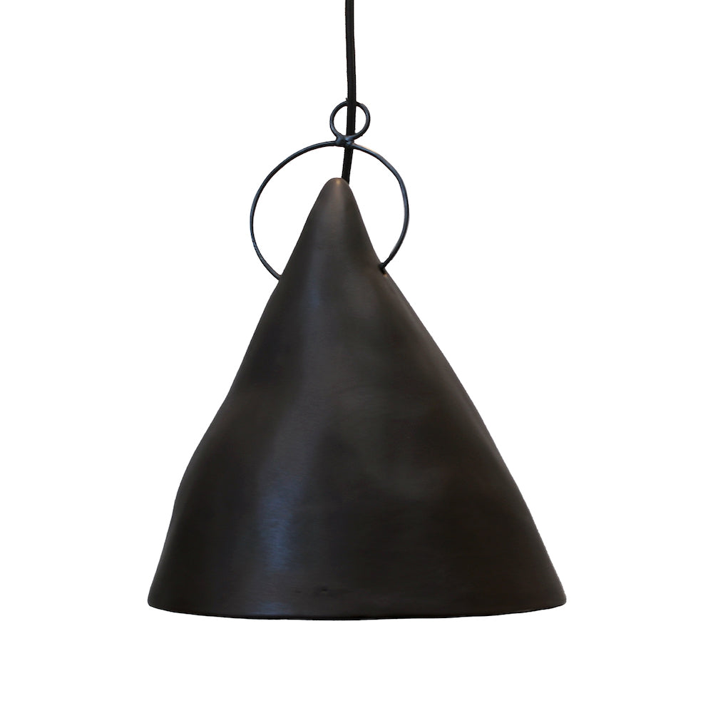 Lámpara de Cerámica Ruca Cielo Humo 29 x 25 cm Maia Design