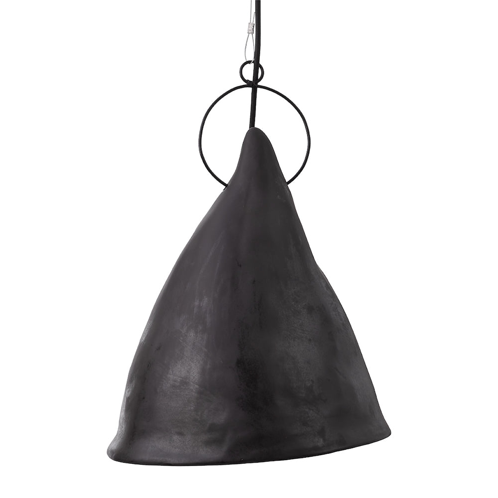 Lámpara de Cerámica Ruca Cielo Humo 38 x 32 cm Maia Design