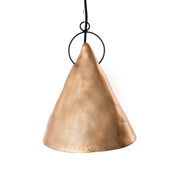 Lámpara de Cerámica Ruca Cielo Oro 29 x 25 cm Maia Design