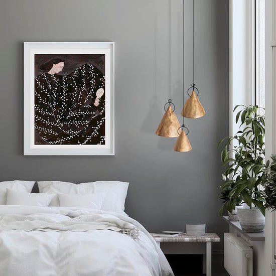 Lámpara Ruca Cielo Oro XL Maia Design