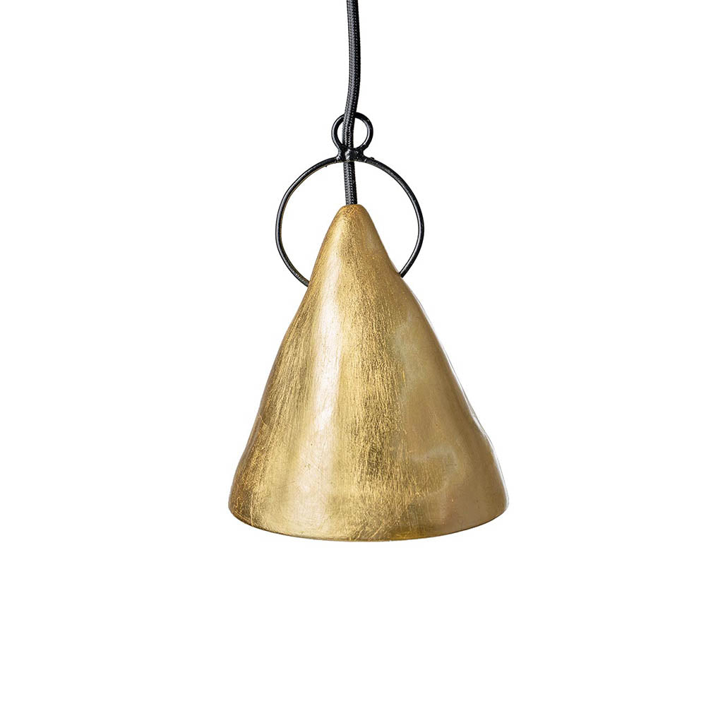 Lámpara de Cerámica Ruca Cielo Oro 18 x 16 cm Maia Design