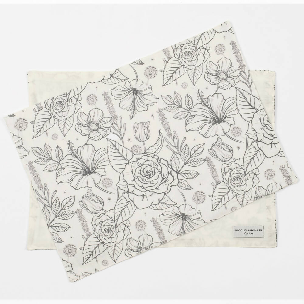 Set 4 Individuales Anita Lino Nicole Pauchard Diseños
