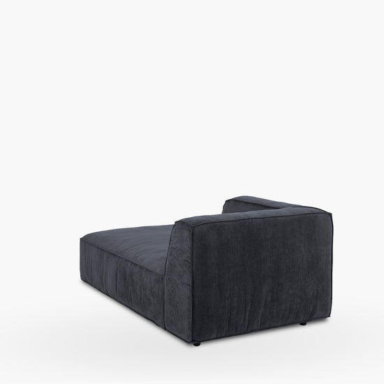 Seccional Chaise Izq Fairfield Gris Oscuro Form Design