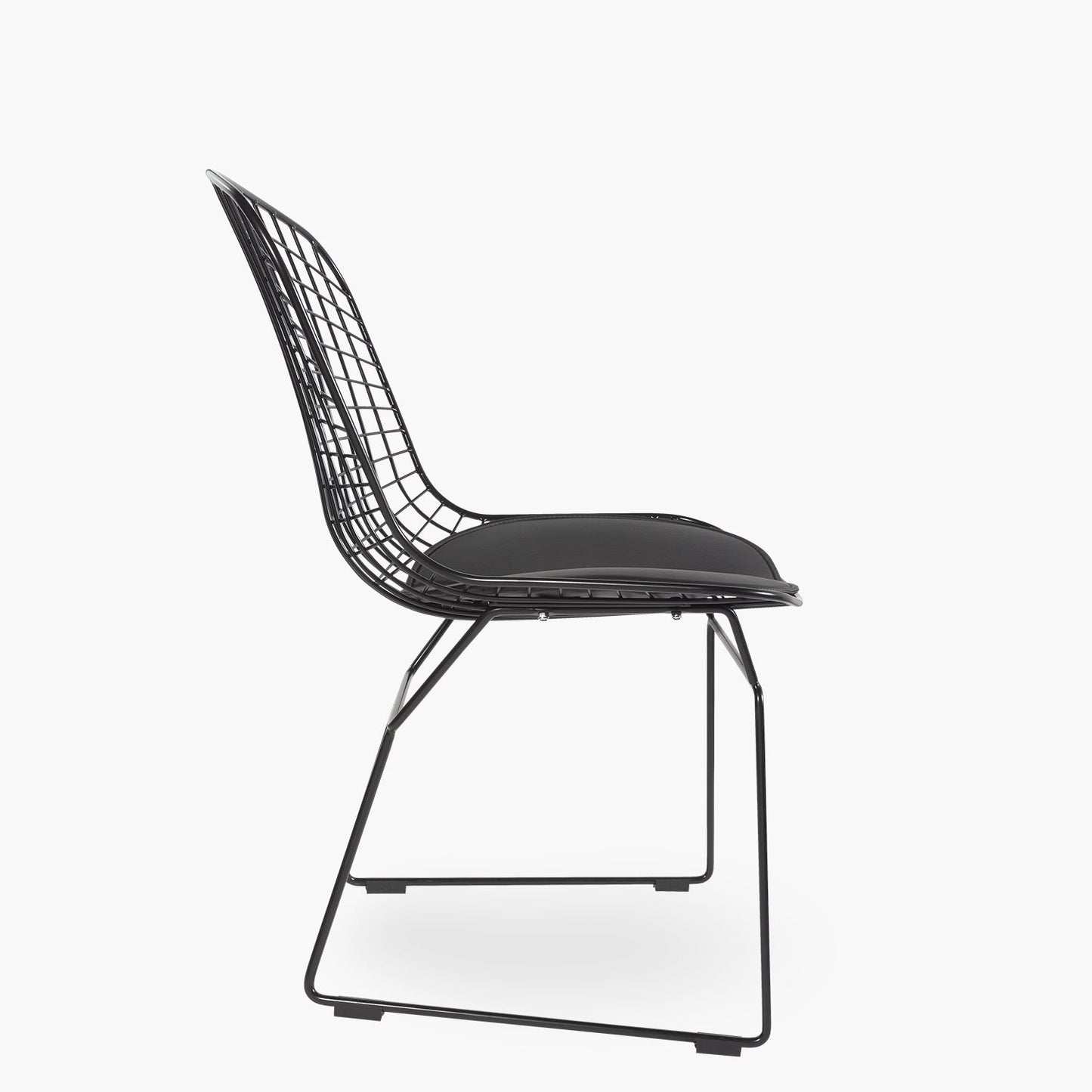 Silla Bertoia Negro Form Design