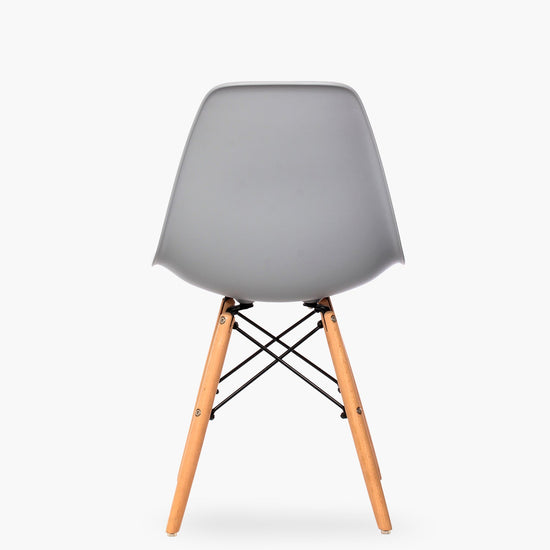 Silla DSW Réplica Eames Gris Claro Form Design