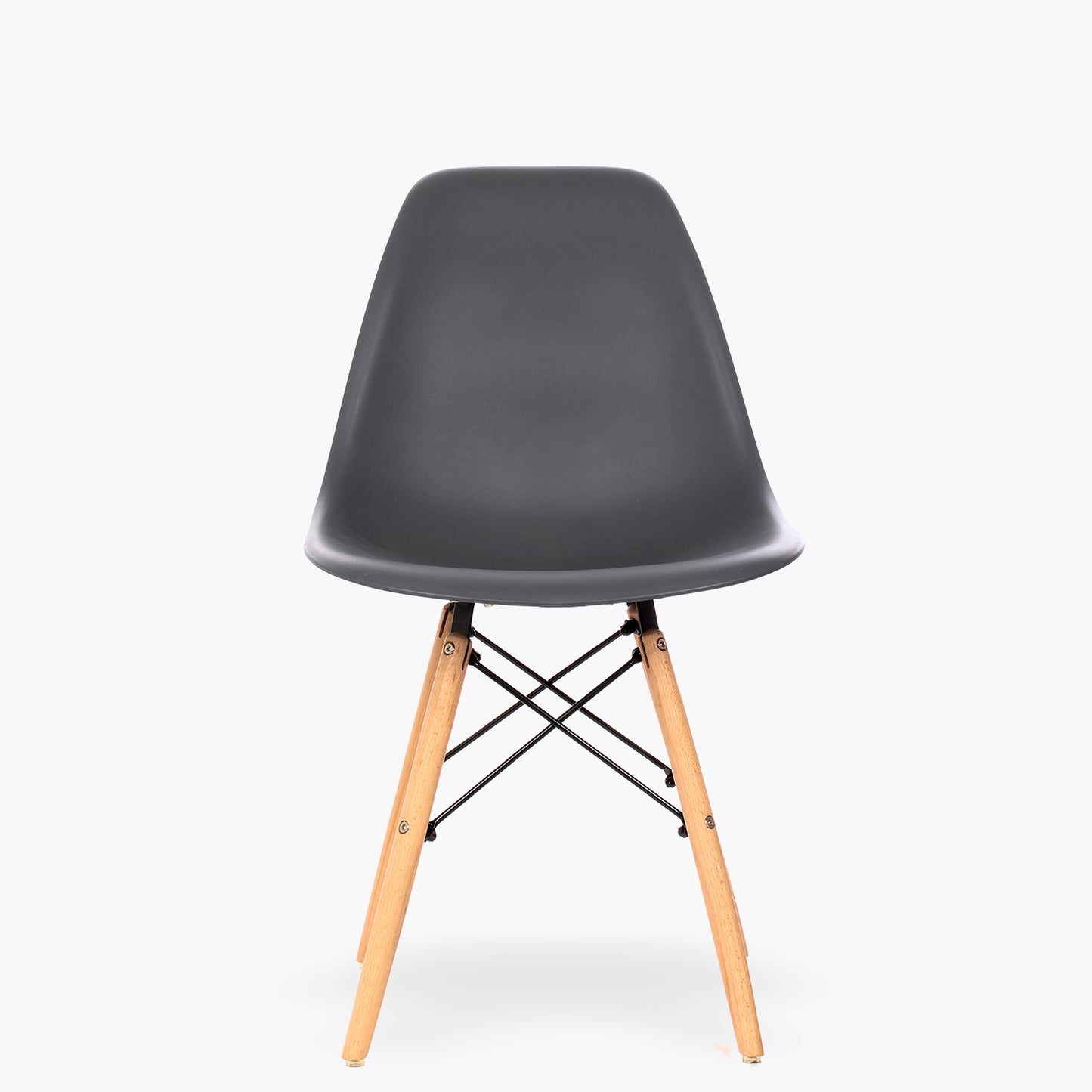 Silla DSW Réplica Eames Gris Oscuro Form Design