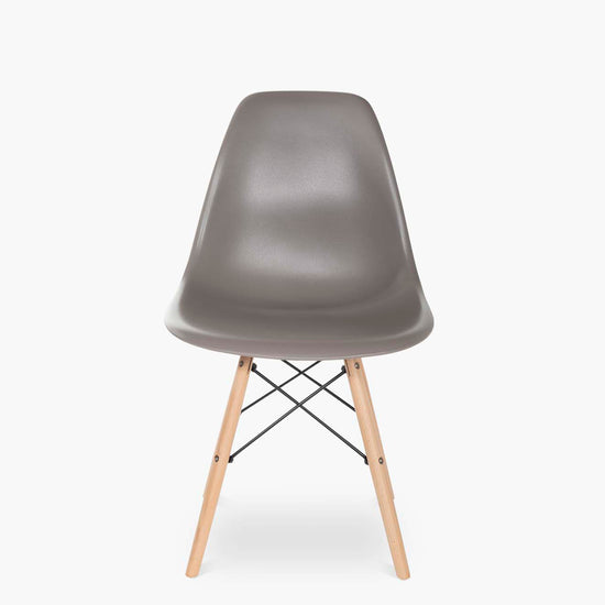 Silla DSW Réplica Eames Taupe Form Design