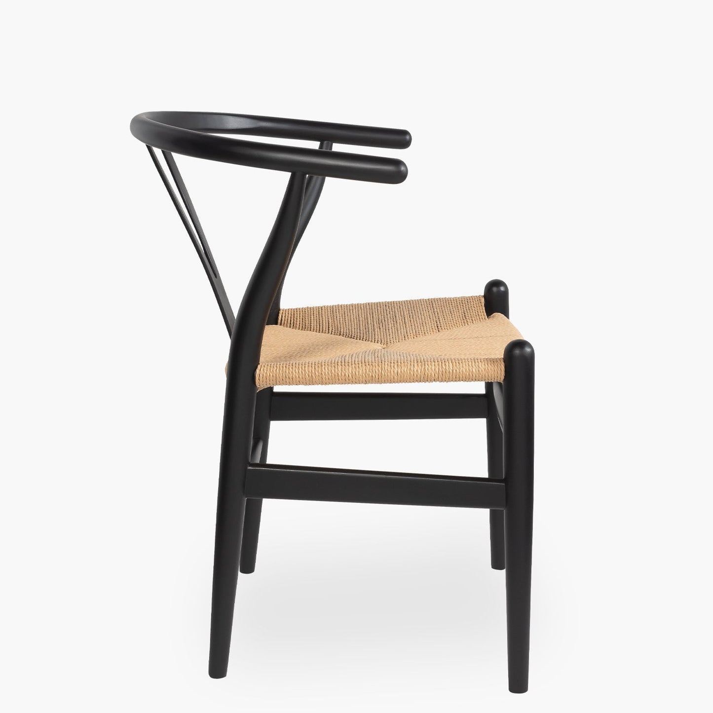 Silla Madera Wishbone Negro Form Design