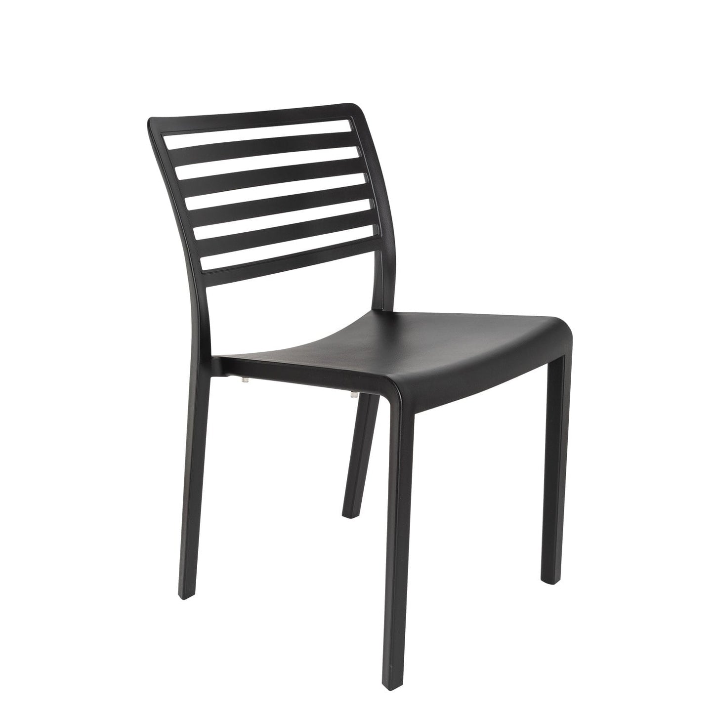 Silla Plástico Terraza Barcelona Negro Form Design