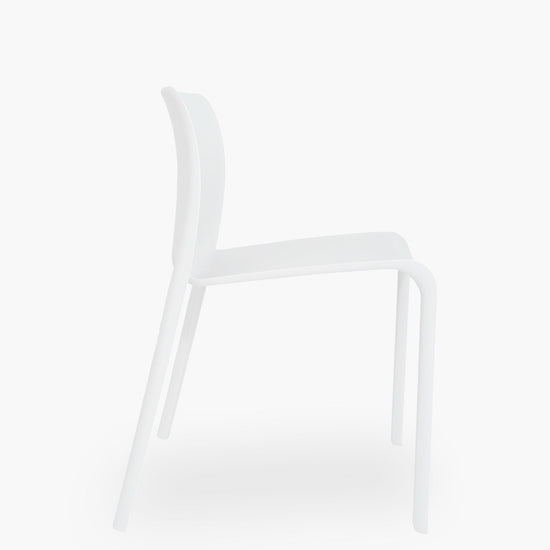 Silla Plástico Terraza Lumo Blanco Form Design