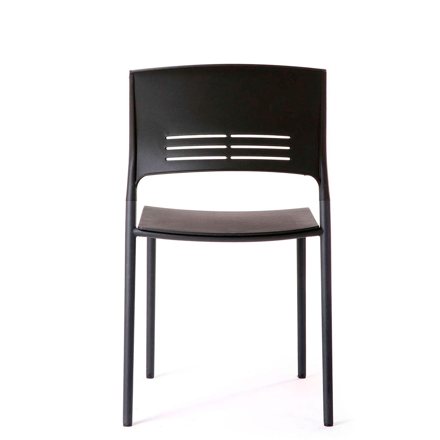 Silla Visita Colore Negro Form Design