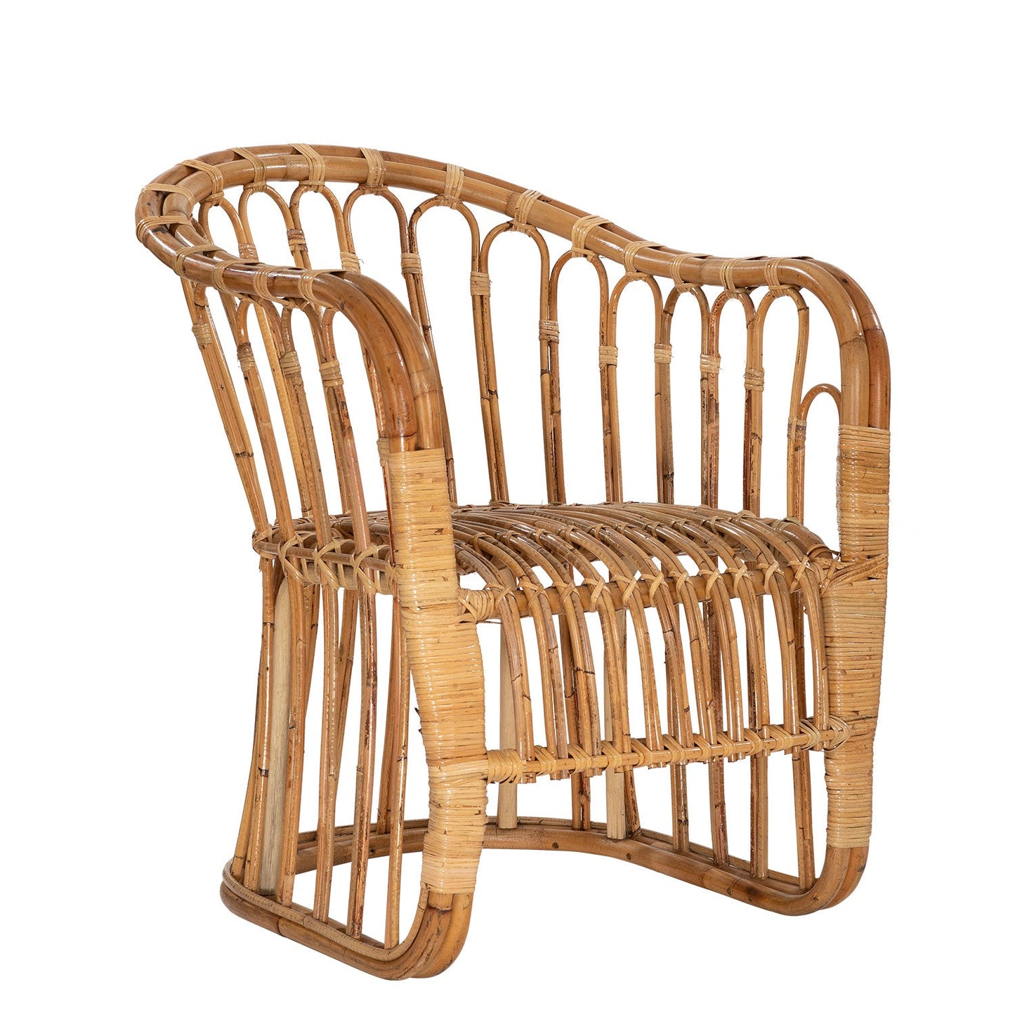 Sitial Indonesia Santai Rattan Form Design