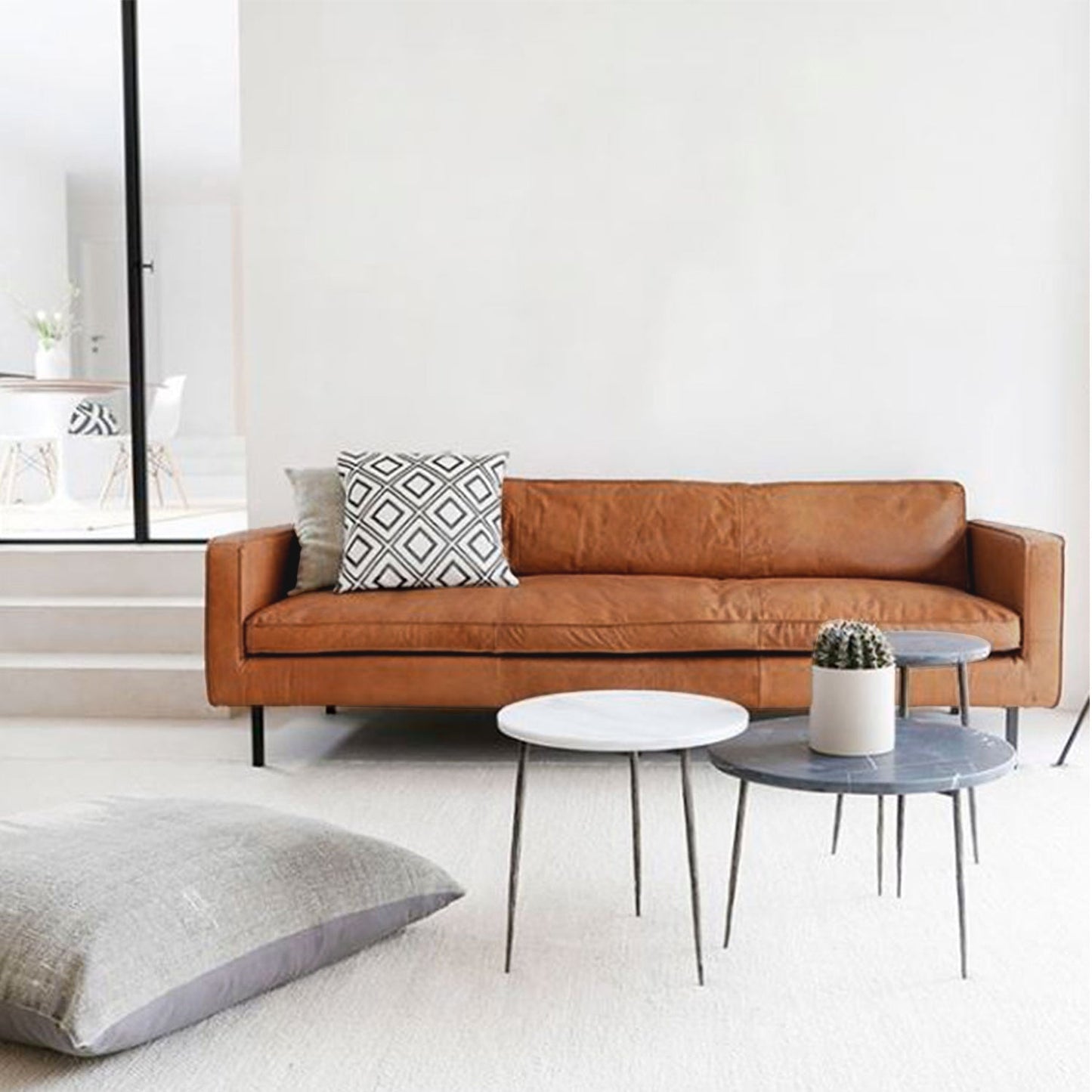 sofa-3c-sinatra-cuero-cafe-form-design