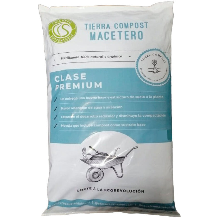 Sustrato para Maceteros 10 L Chicureo Sustentable